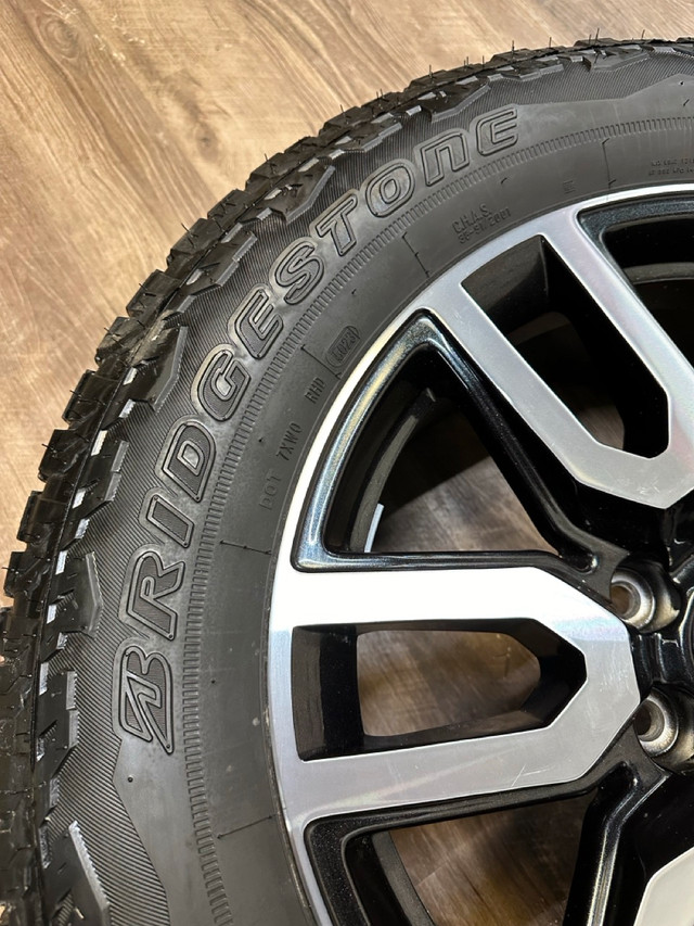 275/60/20 Bridgestone AT tires GMC Chevy 1500 20 inch rims (Take in Tires & Rims in Saskatoon - Image 4
