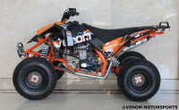 250cc ATV | 4-Speed Manual + Reverse | 4 Wheeler | Venom Mad Max