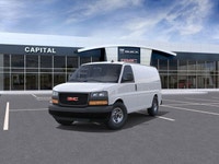 Welcome to Capital GMC! This 2025 GMC Savana Cargo Van in Summit White is equipped with RWD and Gas... (image 7)
