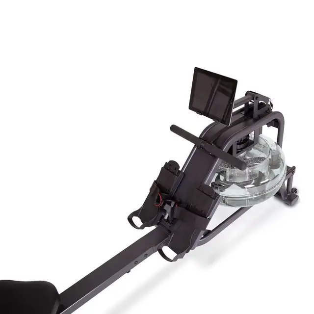 NEW WATER ROWING MACHINE 46 In ALUMINUM ROWER 1120559 in Exercise Equipment in Prince Albert - Image 4