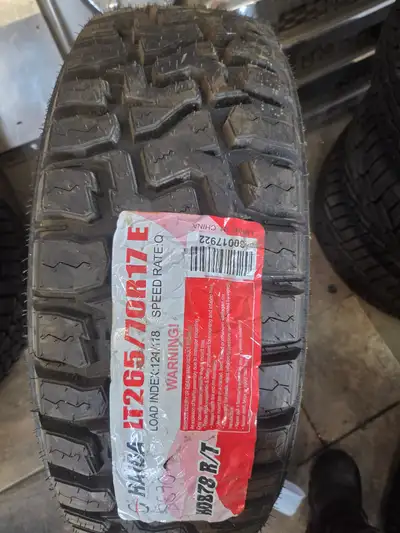 New tires avaialble LT265/70r17 x 4 $890 ALL TAXES IN ___________________ THE JUNKYARD BOYLE ALBERTA...