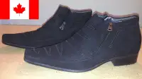 RARE Lido Marinozzi Suede Men’s 44 size Winter Shoes Italy