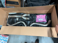 Corsa exhaust - stainless steel brand new still in the box !