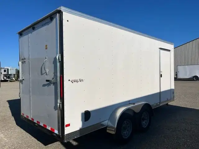 2023 B10 V nose Contractor / Toyhauler 7x16 Cargo Trailer in Cargo & Utility Trailers in Calgary - Image 9