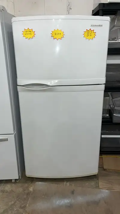 Kitchenaid 33” Refrigerator Fully Tested  30-Day Warranty, View more