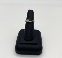 14 Karat White Gold Lady's 4.1gms Diamond Engagement Ring $225