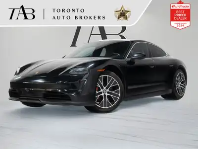 This 2021 Porsche Taycan 4S is a local Canadian vehicle with a clean Carfax report and remaining man...