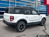 Clean CarFax Report! Very Low Kilometers! Oxford White 2025 Ford Bronco Sport Outer Banks 4X4, 8-Spe... (image 5)