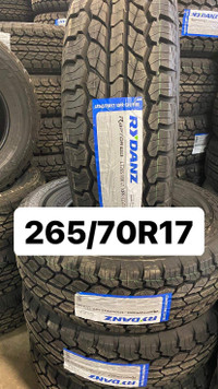 265 70R17LT NEW ALL SEASON  TIRES $700 FOR FOUR TIRES