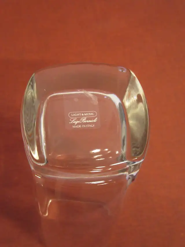 Luigi Bormioli 'Light & Music'  Square Highball Crystal Glasses in Holiday, Event & Seasonal in City of Montréal - Image 2