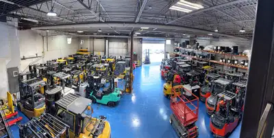 Nous proposons tous types de chariots élévateurs (Raymond, Toyota, Hyster, Caterpillar, Yale, Mitsub...