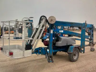 2012 Genie TZ-50 50 ft Towable LIFT, Jib, Power to Platform. Onboard Generator Honda GX160 1 Cylinde...