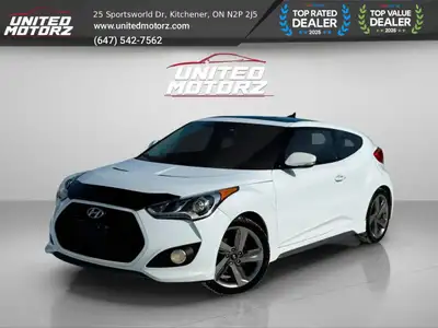 2015 Hyundai Veloster Turbo SAFETY CERTIFIED NO ACCIDENTS 36 SERVICE RECORDS !!! This 2015 Hyundai V...