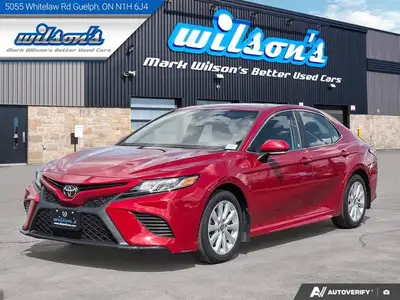 Look at this certified 2020 Toyota Camry SE | Split Leather | Heated Seats | Adaptive Cruise | CarPl...