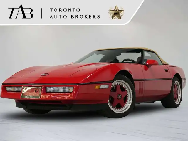 1989 Chevrolet Corvette CONVERTIBLE | BOSE
