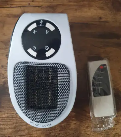 Portable heater with remote and home decor pictures, View more