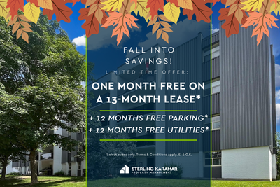 Limited Time Offer | Enjoy One Month FREE on a 13-Month Lease + 12-Months FREE Parking & Utilities!*...
