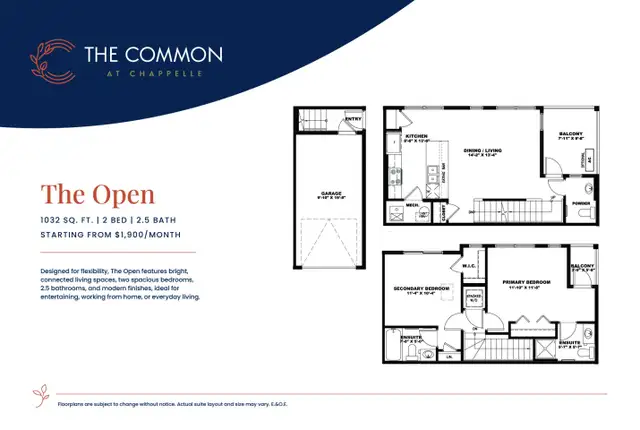 The Common at Chappelle - 3 Bedroom Townhome House for Rent in Long Term Rentals in Edmonton - Image 10