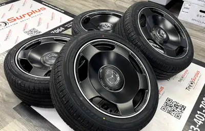 Replica Monoblock G Wagon Wheels & SAILUN TCON Tires Fits Mercedes G Wagon G550 Wheel Size: 22x10J O...