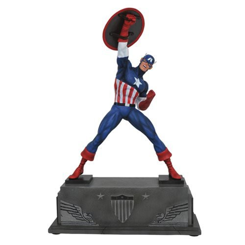 Marvel Premier Collection Captain America Statue in Toys & Games in Calgary