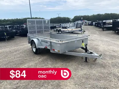 Canada Trailers Galvanized Single Axle Utility Trailer 2,990lbs GVWR is $3,830.00 or $76.59/month! O...
