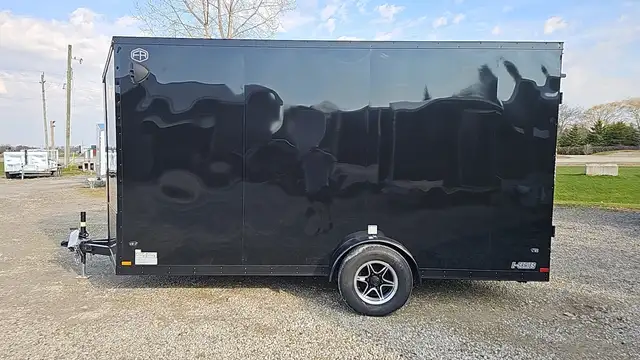 2026 Cargo Mate 7'x14' Steel Single Axle Enclosed Trailer EHW714 in Cargo & Utility Trailers in Norfolk County - Image 3