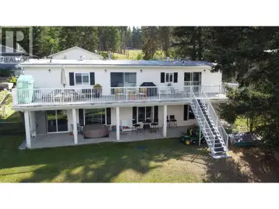 Picturesque waterfront living on beautiful Horse Lake! Take in breathtaking views from the full leng...