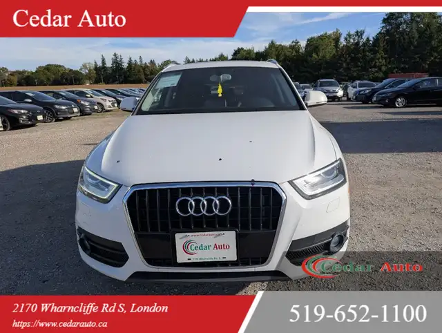 2015 Audi Q3 SOLD - FrontTrak 4dr 2.0T Progressiv in Cars & Trucks in London - Image 5