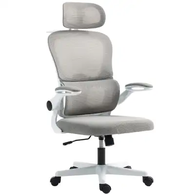 Mesh Office Chair, Ergonomic Desk Chair with Flip-up Armrest, Ro, View more