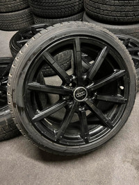 18" Audi A3 S-Line OEM Wheels - Dunlop Winter Tires