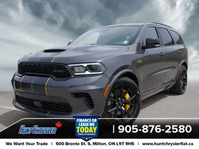RULE THE ROAD WITH STYLE AND POWER! 2024 DODGE DURANGO SRT 392 ALCHEMI Equipped With A 6.4L SRT HEMI...
