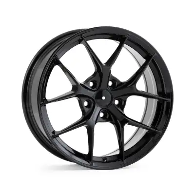 Size: 18x8 Bolt Pattern: 5x114.3 Bore: 67.1mm Offset: 35mm Finish: Gloss Black Fitment: Genesis G70,...