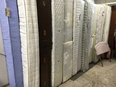 LIGHTLY QUEEN DOUBLE AND SINGLE SIZE USED MATTRESSES, View more