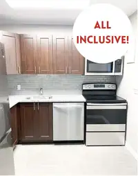 All Inclusive - Newly Renovated 2 Bedroom Apt For Rent May 1st!