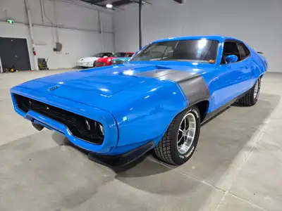 1972 Plymouth Satellite Pro Touring Road Runner Tribute. 440 from ’68 with a forged steel crank, bor...