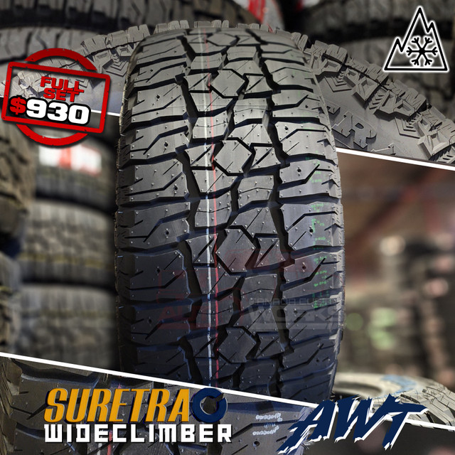 BRAND NEW Snowflake Rated AWT! 275/55R20 $930 FULL SET OF TIRES in Tires & Rims in Edmonton - Image 2