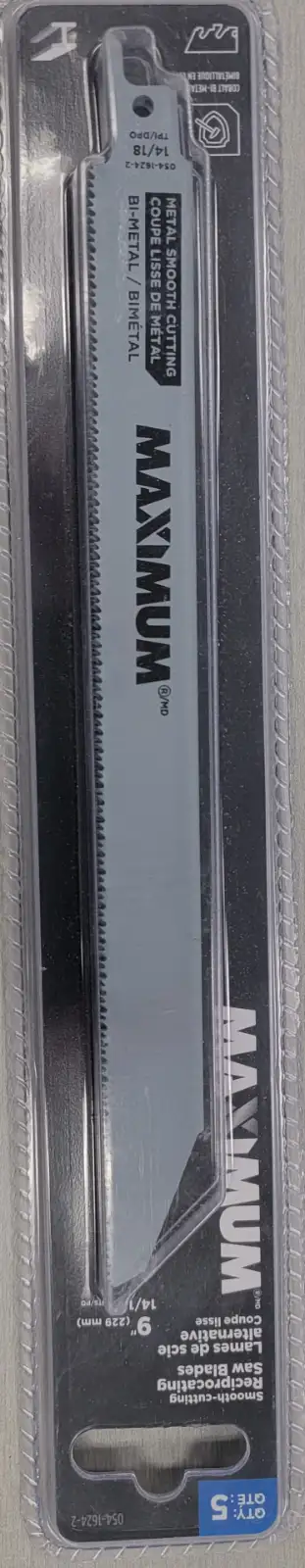 Maximum reciprocating saw blades in Power Tools in Mississauga / Peel Region - Image 2