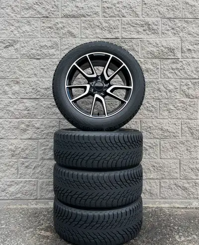Winter / Snow Nokian Tyres Hakkapeliitta R3 SUV Tires w/ Replica Wheels. 4x 255 50 19 (90%). Fits: M...