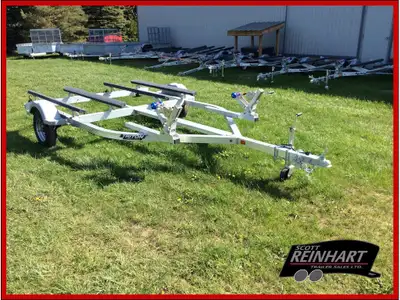 2026 Triton Elite WCII All Aluminum Double Personal Watercraft Trailer 2700LB GVWR, Rubber Torsion A...