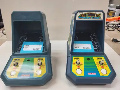 HAND HELD CLASSIC MINI RETRO ARCADE GAMES AVAILABLE AT BIG ED 60 S. ALGOMA ST