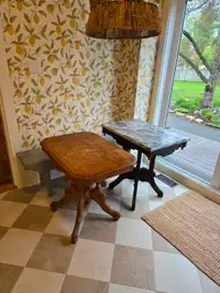 Antique dining tables