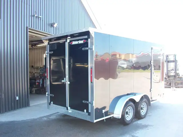 2026 Weberlane galvanisé 7' x 14' v-nose 2 essieux 5200lb. CONTR in Cargo & Utility Trailers in Laval / North Shore - Image 5