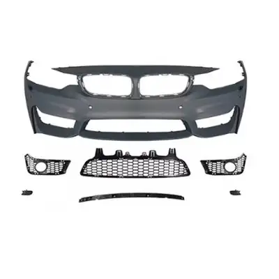 BMW 430i 428i 435i 440i F32 F33 F36 M4 CONVERSION FRONT BUMPER NEW 2014 2015 2016 2017 2018 2019 ALS...