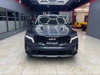 The 2023 Kia Sorento Hybrid LX in a sophisticated Gray finish is an AWD SUV designed for those who v... (image 3)