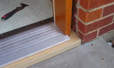 Exterior door threshold, door seal, fiksing, door closing proble, View more