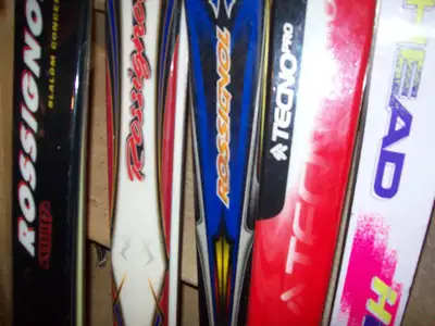 DOWNHILL SKIS  (  AND  BOOTS  ), View more