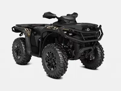 2027 CAN-AM OUTLANDER XT 1000 ATV STOCK #A122598 82HP ROTAX ACE ENGINE CVT TRANSMISSION SELECTABLE 2...