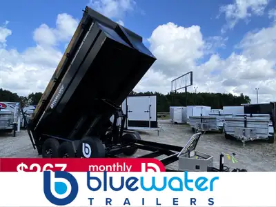 SALE!! REGULAR $13,715 NOW ONLY $12,825!! Bluewater Southland Trailers Tandem Axle Highside Dump Tra...