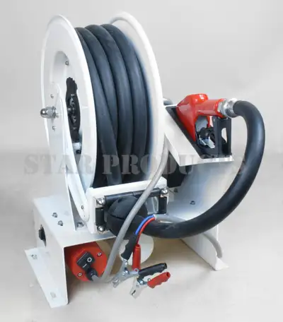 NEW 33 FT 12V 60L FUEL TRANSFER PUMP DIESEL PUMP FTPREEL, View more