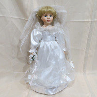 Limited Collection Tracie 21" Bride Doll  Genuine Porcelain